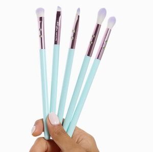 NEW SLMISSGLAM Ombré Eye Brush Set‎ 5 Brushes Sealed